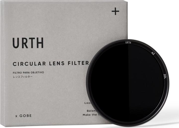Immagine prodotto Urth Filtro obiettivo ND64 (6 stop) da 43 mm (Plus+) (Filtri grigi, 43 mm)
