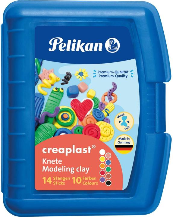 Produktbild Pelikan Kinderknete 10ST Creaplast blau