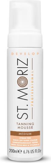 St. Moriz Mousse de bronzage professionnelle (Mousse autobronzante, 200 ml)