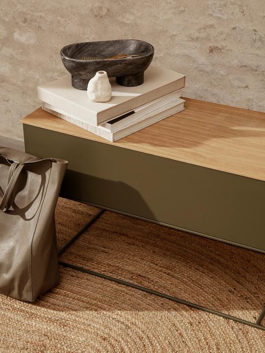 Image du produit Ferm Living Boîte à plantes Large Olive (34 cm)