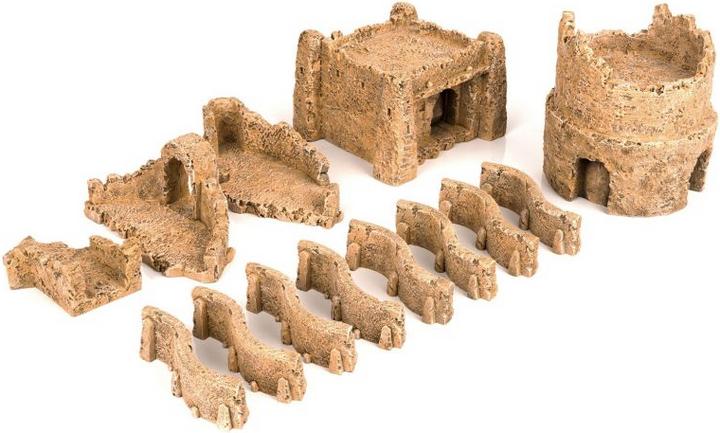 Produktbild GameMat Desert House Set - Pre-painted Resin Terrain