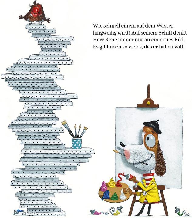 Actual product image Was Herr René so alles malt (German, Illmann, Andreas Illmann, Leo, 2018)
