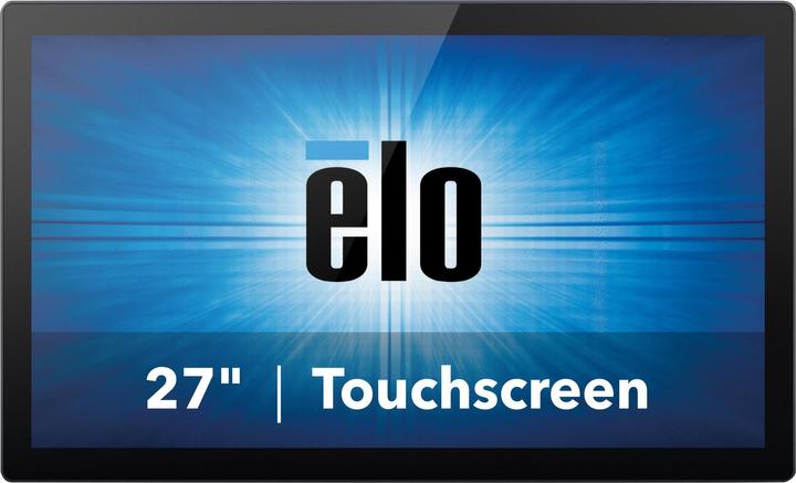 Produktbild ēlo Solution 2794L 68,6 cm (27" ) 1920 x 1080 Pixel Multitouch Schwarz (1920 x 1080 Pixel, 27")