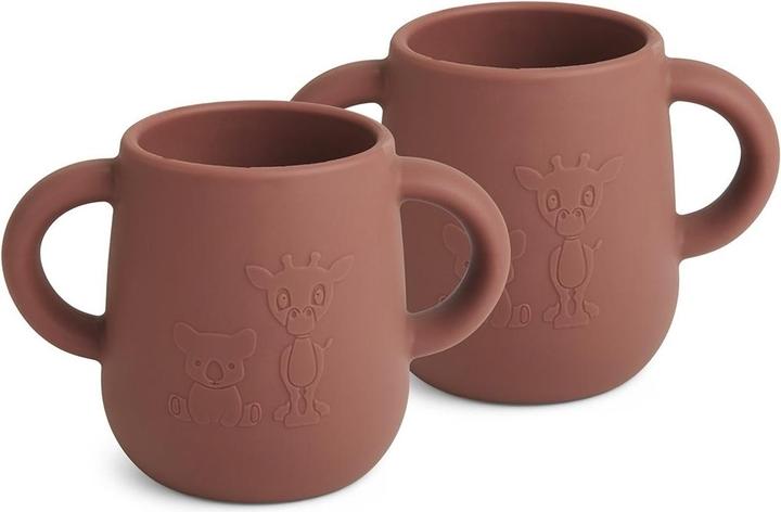 Nuuroo Abiola Silicone Cup 2-Pack - Mahogany