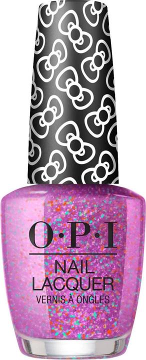 OPI Hello Kitty - Let's Celebrate! (Glitter, Pink, Rosa, Farblack)