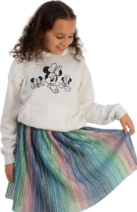 Immagine prodotto Disney Minnie Mouse Three Faces Felpa con Cappuccio Ragazze (140, 146)