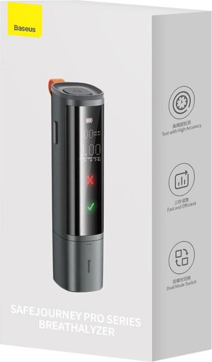 Actual product image Baseus Electronic Breathalyzer SafeJourney Pro (Grey)