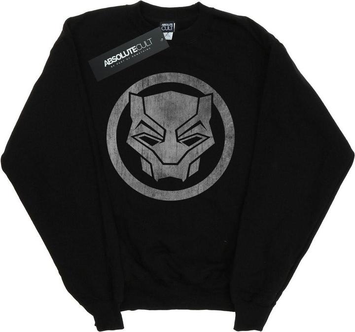 Black Panther Distressed Icon Sweatshirt Jungen