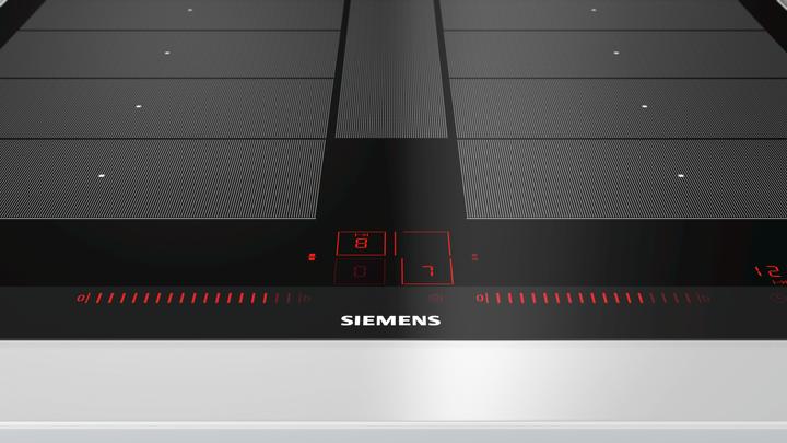 Image du produit Siemens EX675LYC1E Table de cuisson, Acier inoxydable Plaque à induction à zone intégrée 4 zone(s)
