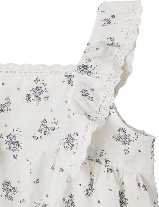 Image du produit Vertbaudet Festlicher Baby Kurzoverall mit Plumetismuster (104)