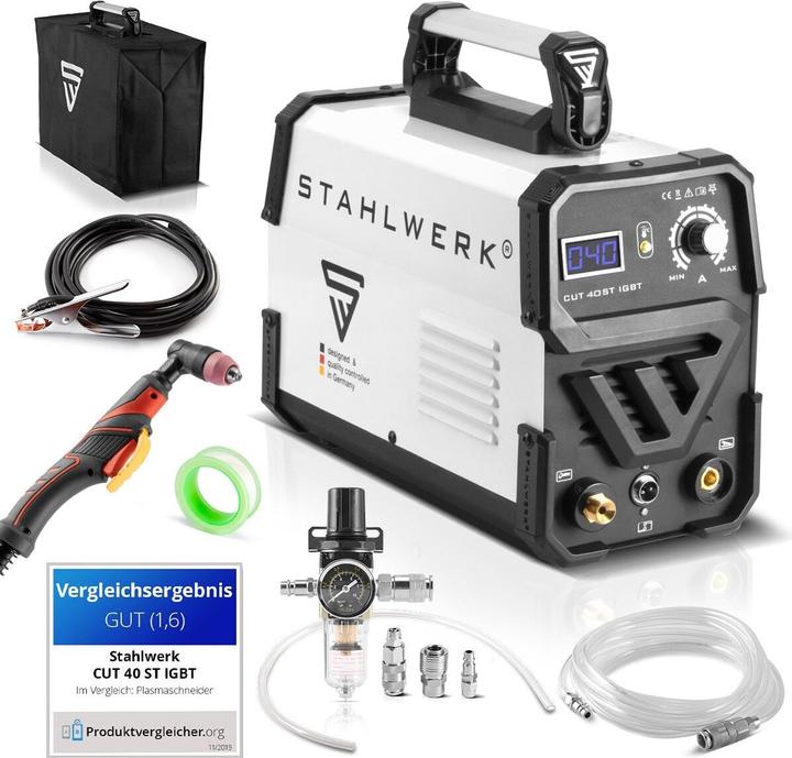 Produktbild Stahlwerk Plasmaschneider CUT 40 ST IGBT 40 Ampere, bis 10 mm Schneidleistung