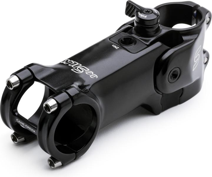 Actual product image Cane Creek eeSilk stem, 31.8mm, 80mm, -6°, 20mm, without CS lever black (80 mm, 31.80 mm)