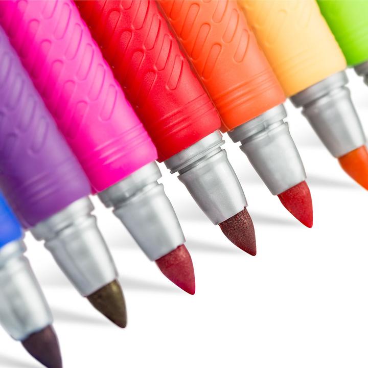 Actual product image Bic MARKING COLOR - Marker (Silver, 1.80 mm, 12 x)