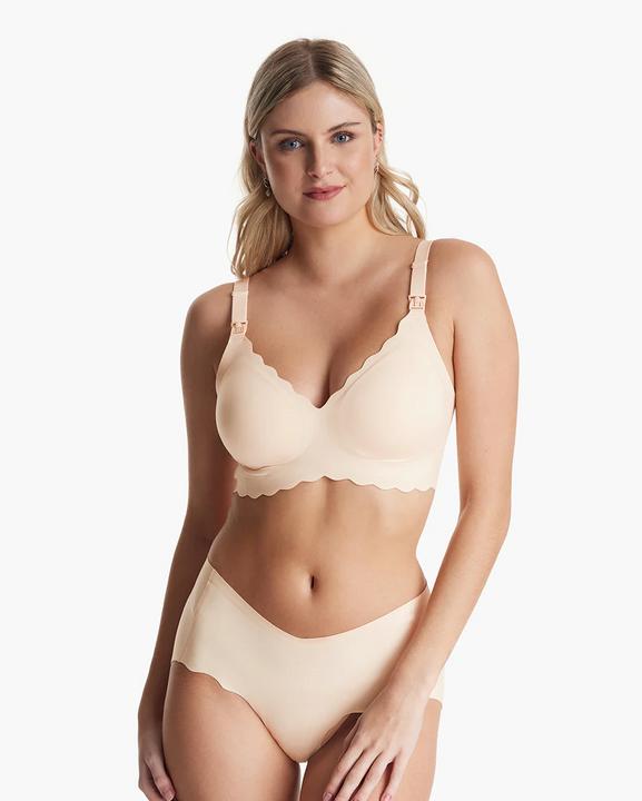 Immagine prodotto Momcozy YN46 Reggiseno da allattamento floreale senza cuciture Pelle XL (XL)