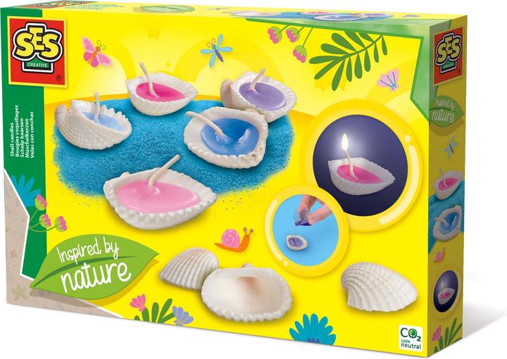 Actual product image Ses Shell candles - Inspired by nature