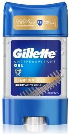 Actual product image Gillette Champion Gold Antiperspirant Gel 70 ml