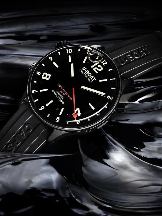 Immagine prodotto U-Boat 8770/A Capsoil Qs. Doppotempo DLC 45mm 10ATM (Fatto in Svizzera, 45 mm)