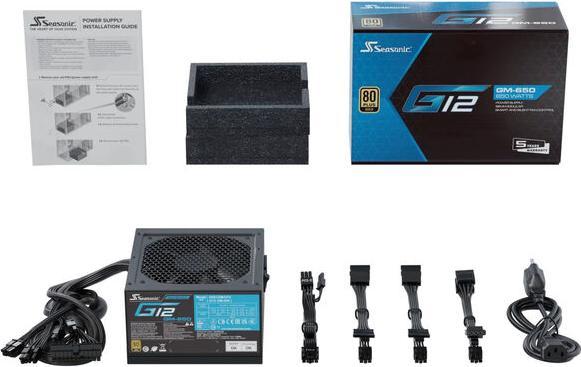 Produktbild Seasonic G12 GM-650 (650 W)