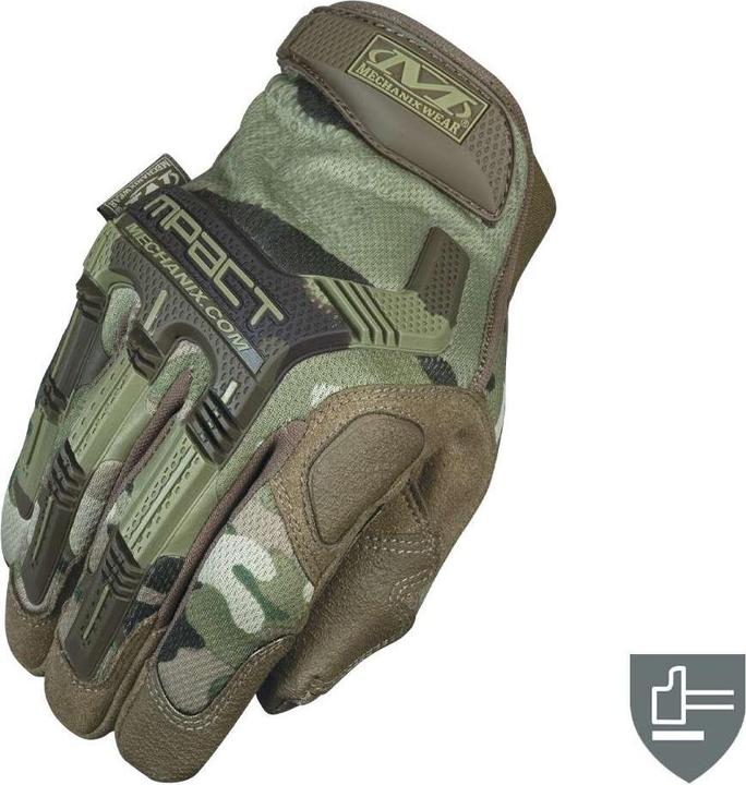 Produktbild Mechanix Wear Gloves Mechanix M-Pact® 78 Multicam® 12/XXL size. Velcro, TrekDry®, Synthetic Leather, Palm, Gear, A (12, XXL)