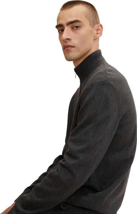 Immagine prodotto Tom Tailor Jacke Strickjacke mit Stehkragen und seitlichen Eingrifftaschen (3XL)