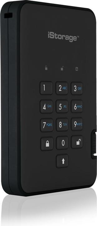 Produktbild iStorage diskAshur² - Festplatte - verschlüsselt - 5 TB - extern (tragbar) (5 TB)