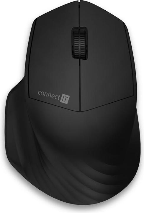 Produktbild Connect IT Triple SmartSwitch bezdrátová pelė, 2.4 GHz & Bluetooth 5.0, juoda (Kabellos)