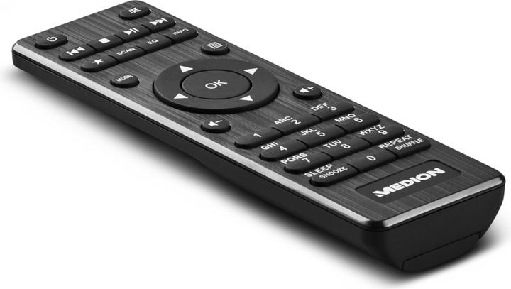 Actual product image Medion P85035 (MD87090) Internet radio with DAB+, FM, black (FM, DAB+, Wi-Fi)