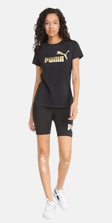 Produktbild Puma ESS+ Metallic Logo Tee (S)