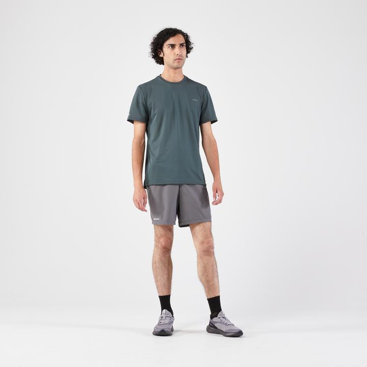 Produktbild Kalenji Laufshorts Herren - Run 100 dunkelgrau (L)