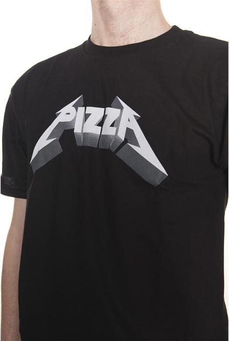 Actual product image Pizza Metal T-Shirt (S)