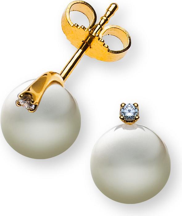 Actual product image Muau Earrings (750/18K yellow gold)