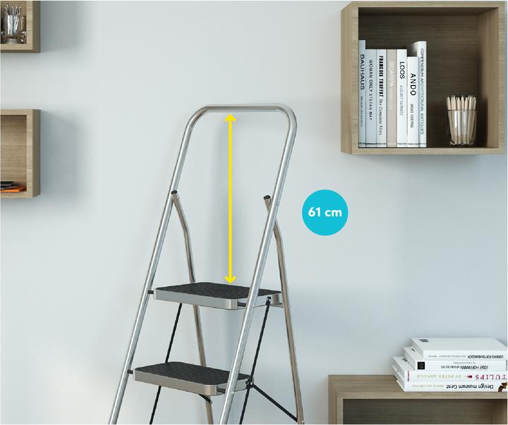 Actual product image Colombo SECURITY 3-step ladder stool in (Scaffolding, 62 cm)