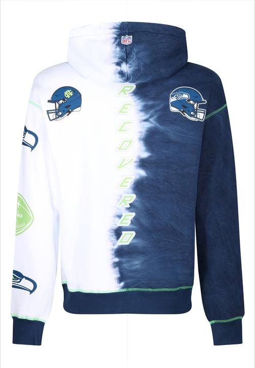 Immagine prodotto Recovered Felpa con cappuccio in pile Re:covered - INK DYE Seattle Seahawks - L (L)