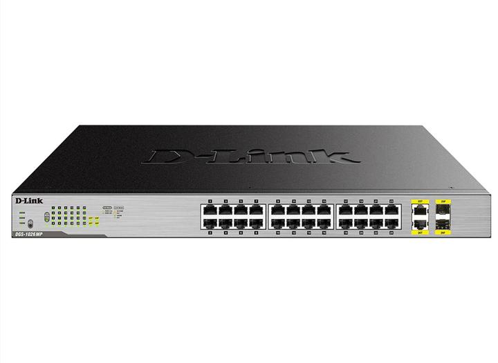 Productafbeelding D-Link 26-POORTS LAYER2 POE+ GB SCHAKELAAR (24 Havens)