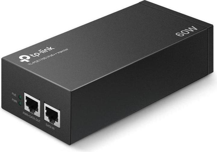 Actual product image TP-Link POE170S - TL- Gigabit PoE injector, 802.3af/at/bt, 60W (802.3at (PoE+), 802.3af (PoE), 802.3bt (PoE++), 60 W)