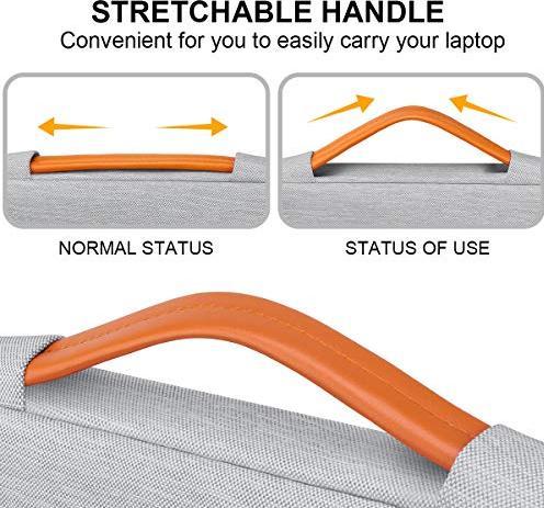 Immagine prodotto Only-Bags.Store Custodia protettiva a 360° per laptop per Lenovo V15/IdeaPad da 15,6 pollici, Huawei MateBook D 15 (15.60")