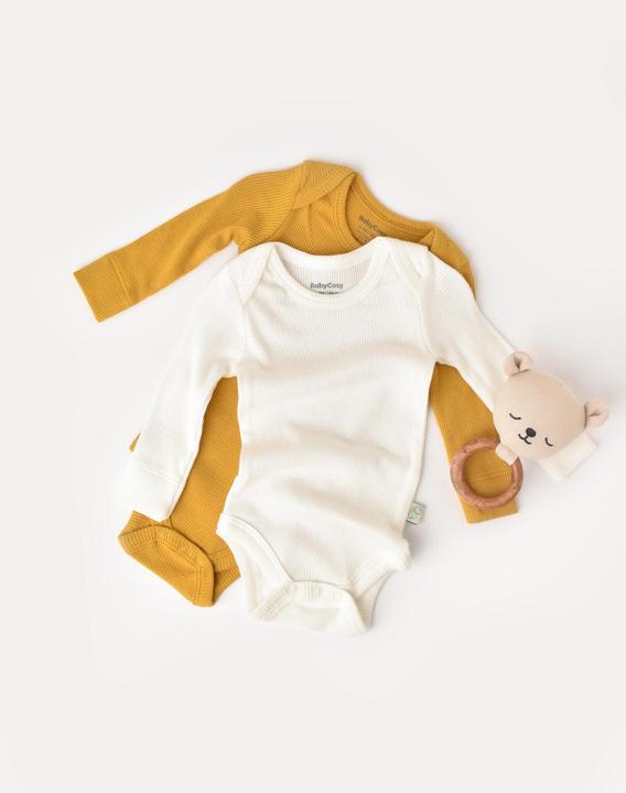 Produktbild BabyCosy Body. langarm. 2 Pack (62)