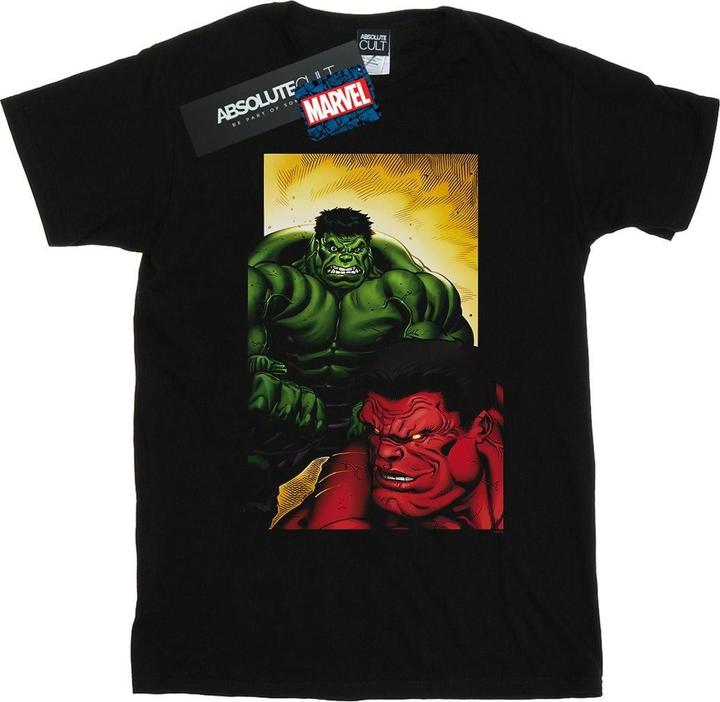 Red Hulk Vs Green Hulk TShirt (4XL)