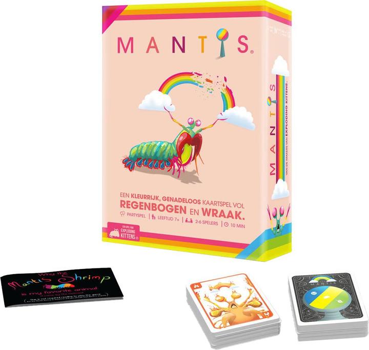 Actual product image Asmodée Mantis card game