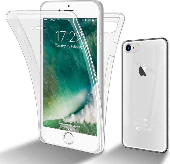 Immagine prodotto Cadorabo TPU 360 gradi di copertura del caso (Apple iPhone 7, Apple iPhone SE (seconda generazione))