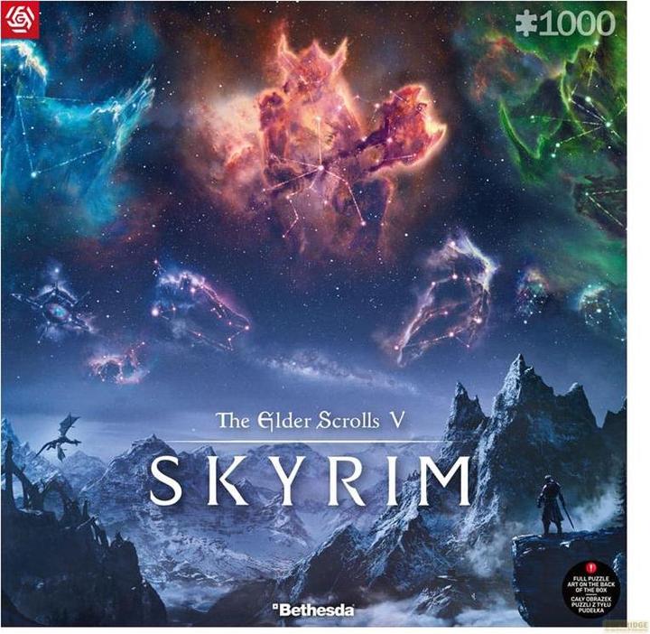 Actual product image Good Loot The Elder Scrolls V Skyrim Mass Puzzle (1000 pieces)