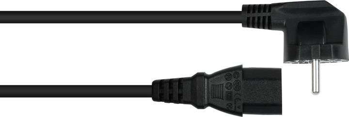 Actual product image Kabelmeister Power extension cord Plug C14/C13 black 0.5m (0.50 m, C13)