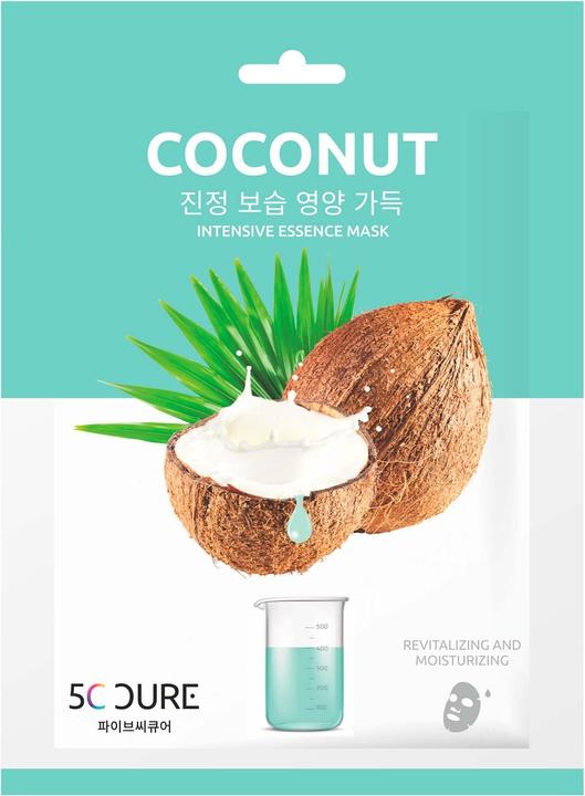 Actual product image 5C Cure Coconut Intensive Essence Mask