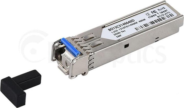 Actual product image CBO Ciena NTTP58CFE6-CI Compatible BlueOptics SFP BO15C3149640D