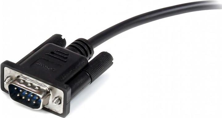 Image du produit StarTech 2m Noir Câble Série Db9 M/F (2 m, VGA)