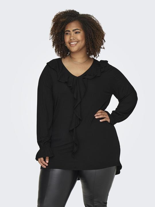 Immagine prodotto Only Vestibilità regolare Scollo a V Polsini elasticizzati Top Top (M)