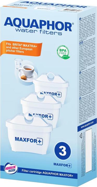 Actual product image Aquaphor Maxfor+ Water filter, 3 pcs