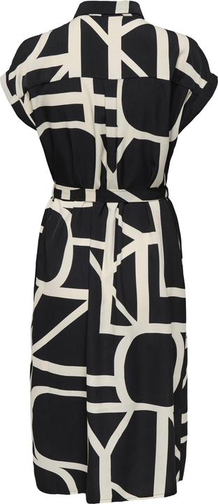 Only Bindegürtel Blusenkleid Hemdblusenkleid (38)