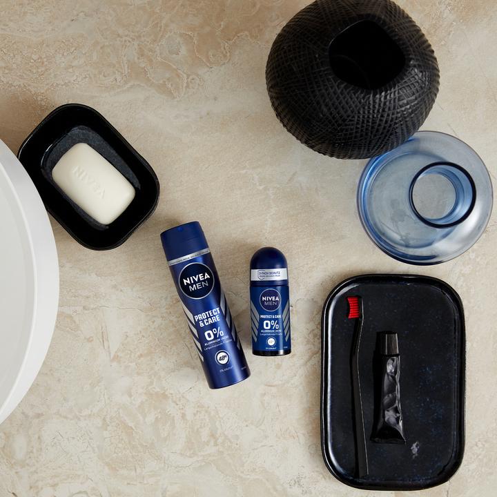 Actual product image NIVEA MEN Deo Spray Protect & Care Male 150 ml (Spray, 150 ml)