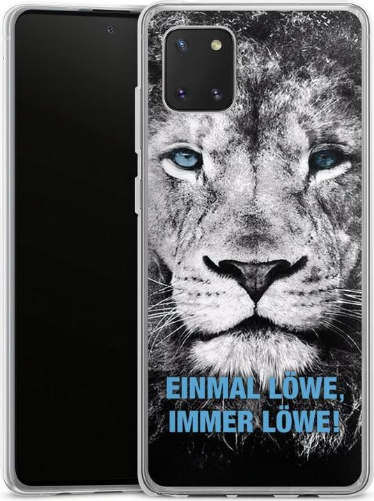 Produktbild DeinDesign Silikon Hülle für Samsung Galaxy Note 10 lite Handyhülle Case Smartphone Schutzhülle Löwe (Samsung Galaxy Note 10 Lite)